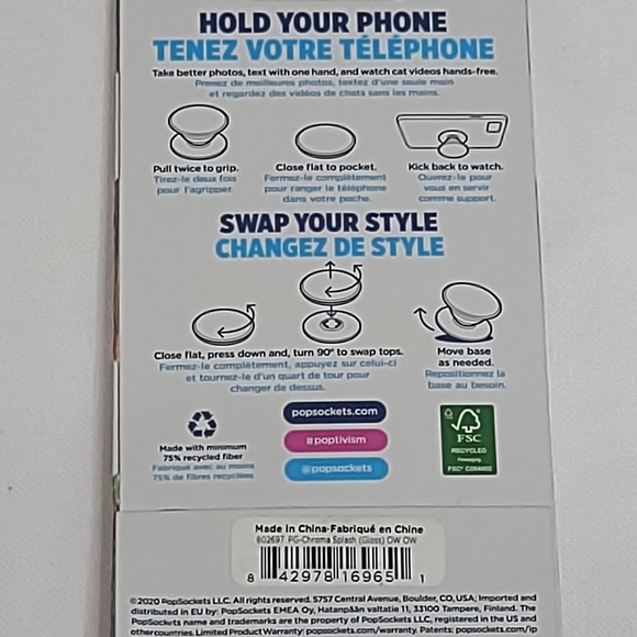 Popsocket Gloss Chroma Splash - Picture 6 of 10